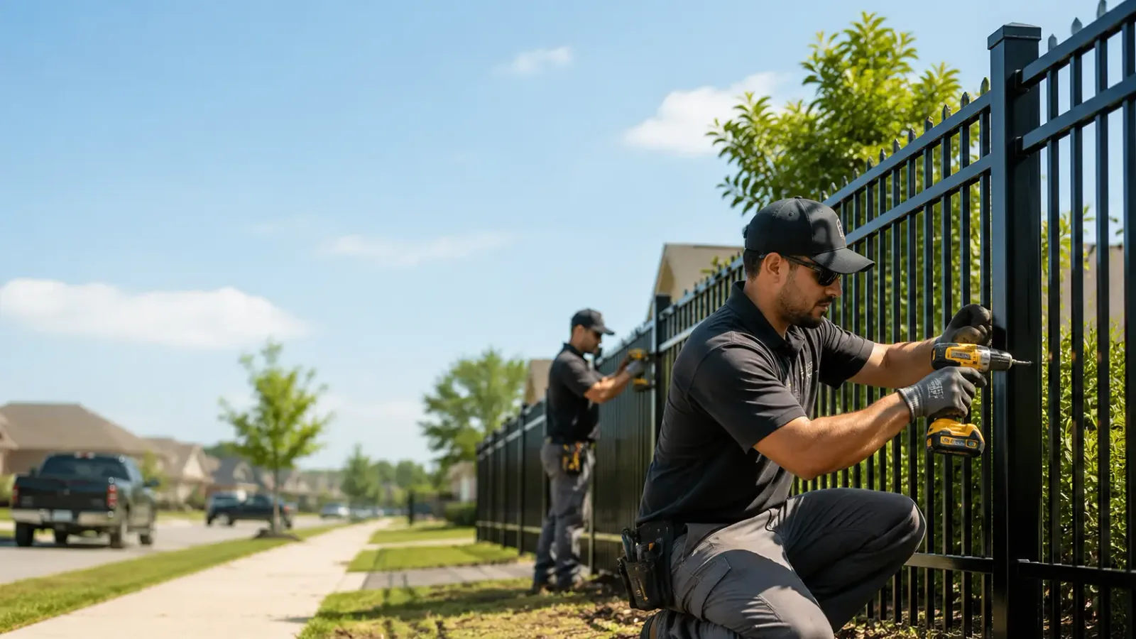 Metal Fence Installation in Robert Lee, TX